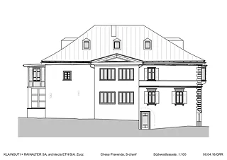 Südwestfassade