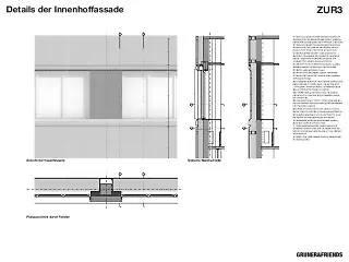 Innenhoffassade Detail