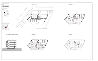 Plans et coupe transversale