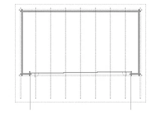 Grundriss Werkhalle 1:100