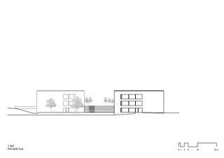 Façade sud