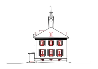 Nordostfassade