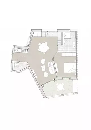 Hallenwohnung