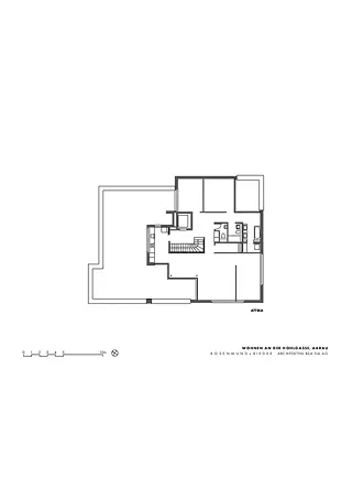 Plan étage mansardé