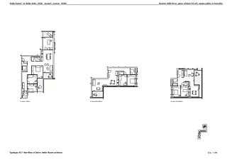 Typologies A2-2 Salève et Mont Blanc - Atelier Bonnet architectes