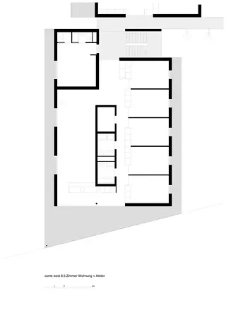 Plan d'appartement de 6½ pièces