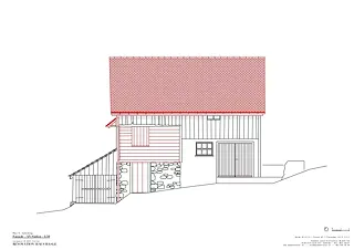 Façade nord-ouest