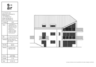 Villa B façade ouest