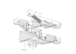 Treppenskulptur