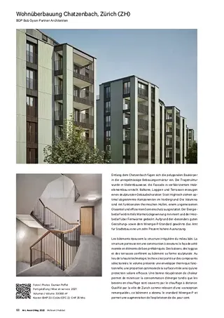 Le projet dans l'Arc Award Mag 2022