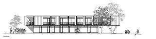 Südostfassade