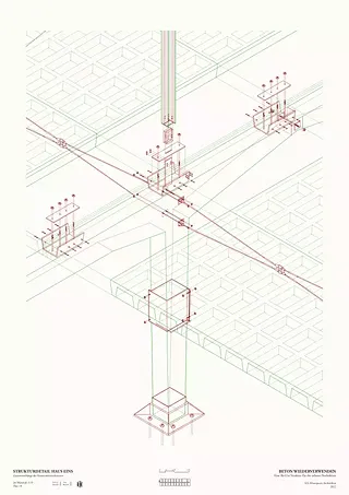 Axonometrie Detail 1