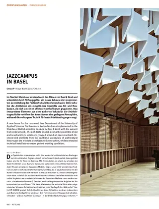 ait-Jazzcampus in Basel