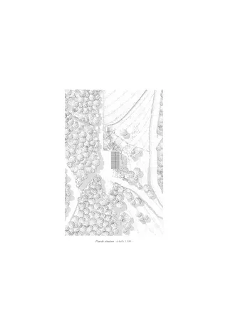 Plan de situation (abri forestier, citerne)