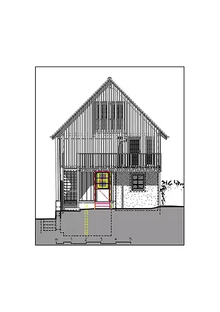 Fassade nord-west