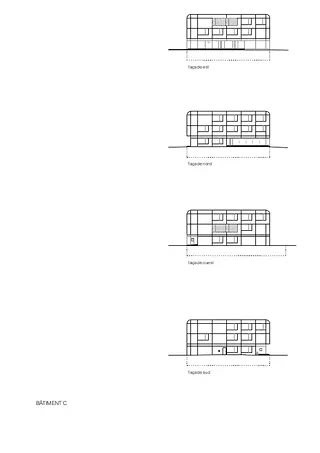 Façades bât. C