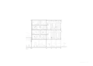 Detailschnitt Haus I