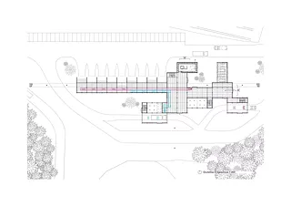 Plan rez-de-chaussée 1:200