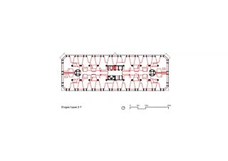 Regelgeschoss 2.–7. Etage