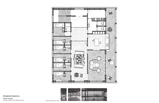 Étage bâtiment résidentiel