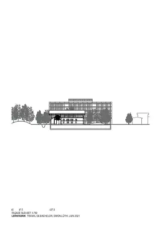 Vue sud-est