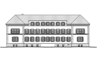 façade sud-ouest