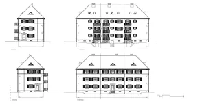 Fassaden Haus 14 - 18