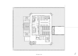 L’écho du foyer, 2éme étage, Plan 1:100