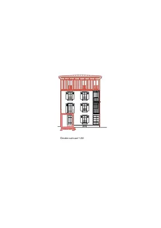 Façade sud-ouest