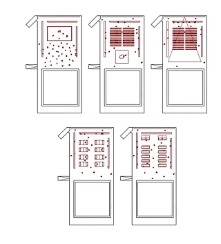 La place est simple, ouverte et configurable en fonction des différents événements que la municipalité souhaite organiser, tels que des concerts , un cinéma en plein air, un marché ou un festival.