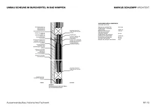 Aussenwandaufbau historisches Fachwerk