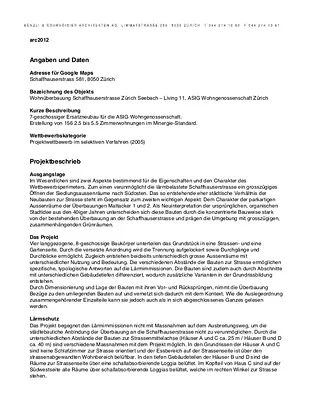 Projektbeschreibung