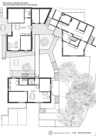 Grundriss Niveau 2