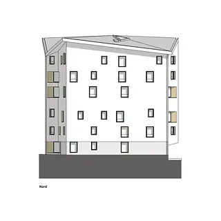 Façade nord