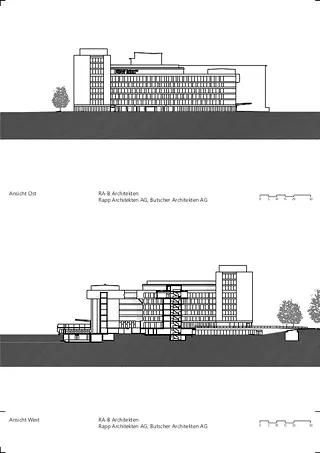 Ost- und Westfassade