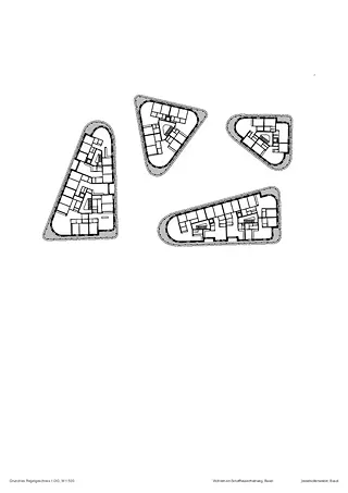 Plan de masse, M 1:500