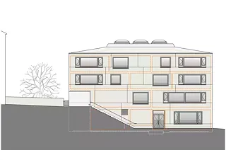 Westfassade