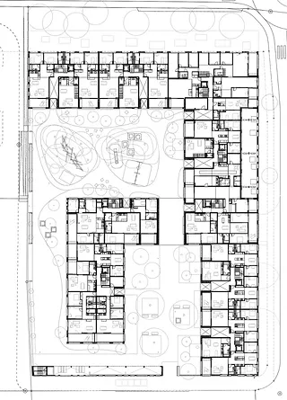 Plan rez-de-cour