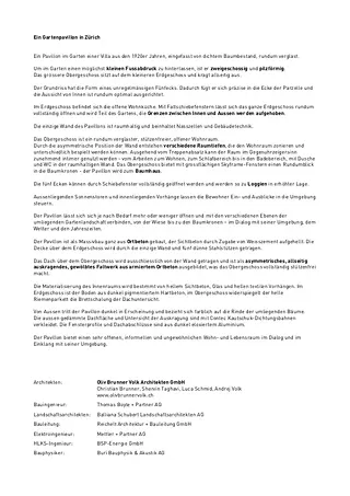Projektbeschrieb