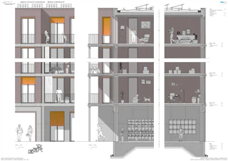 Habitat collectif à Grosselin – Noémie Herrou, Thomas Bouveret