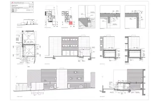 Plan de détail de garage