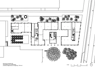 plan du rez-de-chaussée et des environs