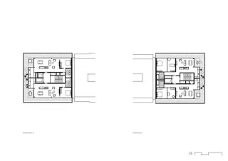 Type d'appartement étage en attique