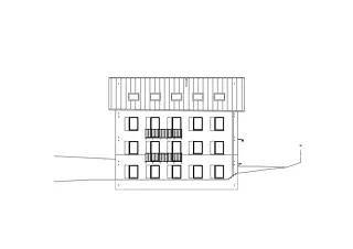 Façade nord-est