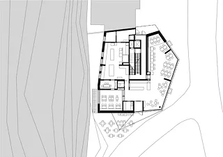 Grundriss EG (Restaurant) 1:200