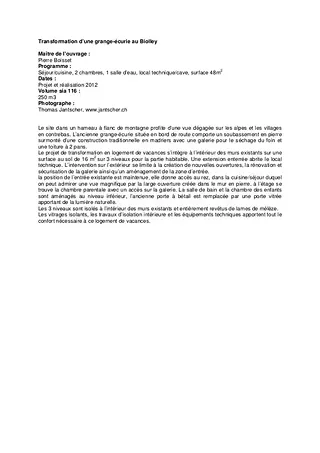 Description du projet