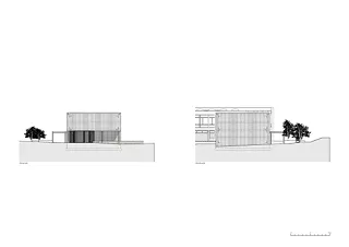 Façade est et ouest