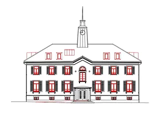 Façade sud-est