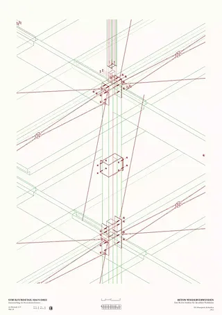 Axonometrie Detail 3