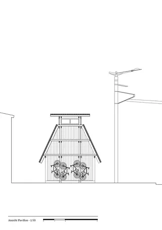 Vue pavillon